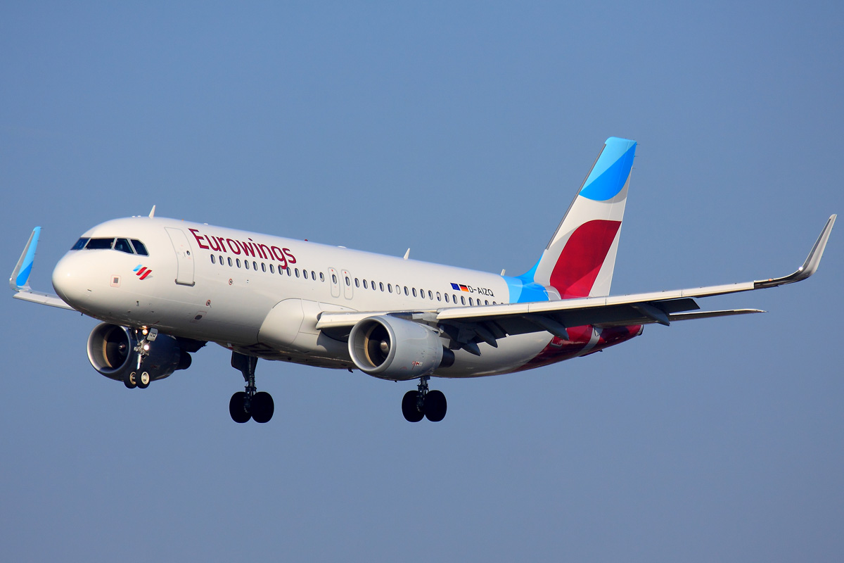 Eurowings A3 0sl Foto Bild Luftfahrt Passagiermaschinen Verkehr Fahrzeuge Bilder Auf Fotocommunity
