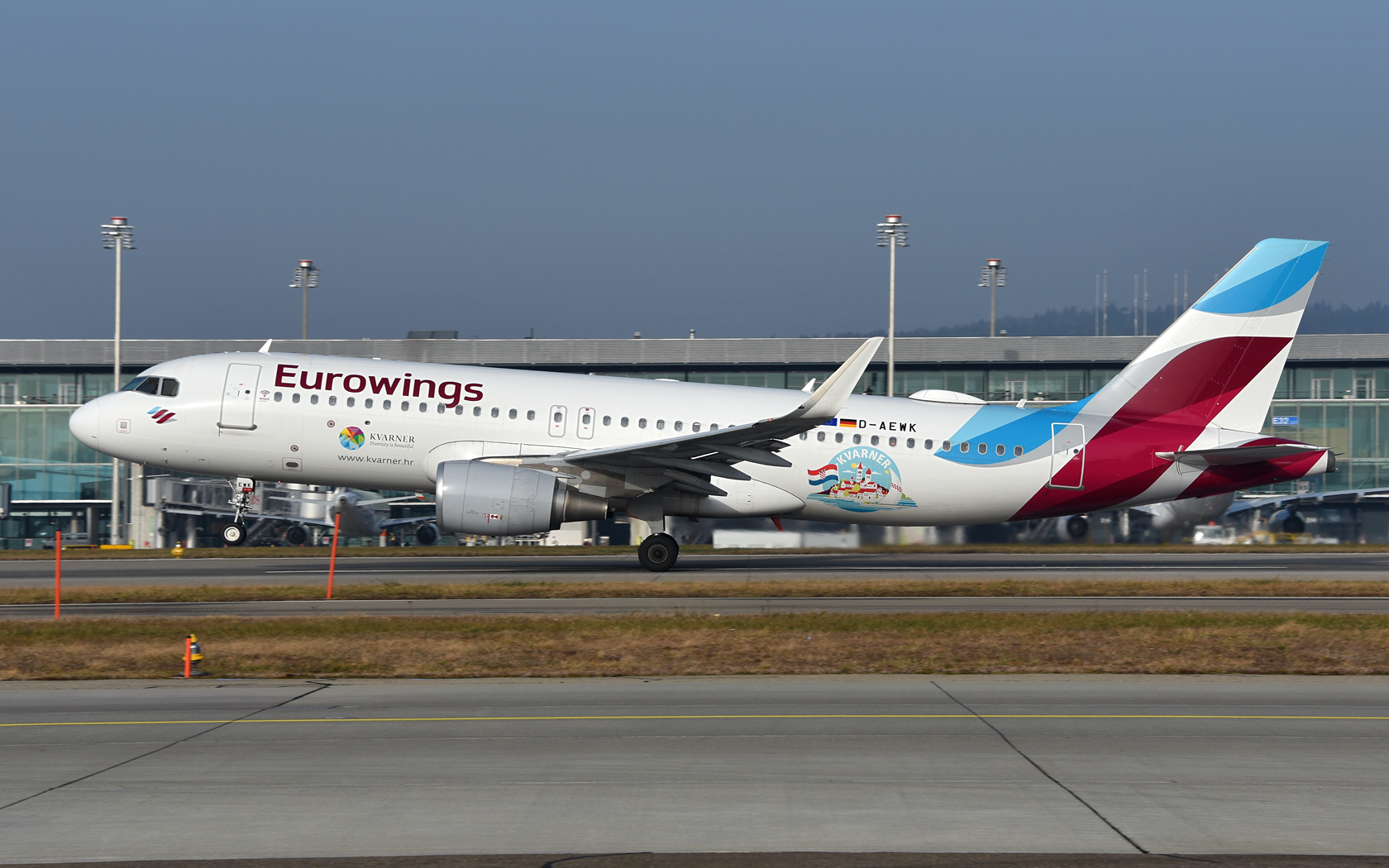 Eurowings Airbus A320 D-AEWK 