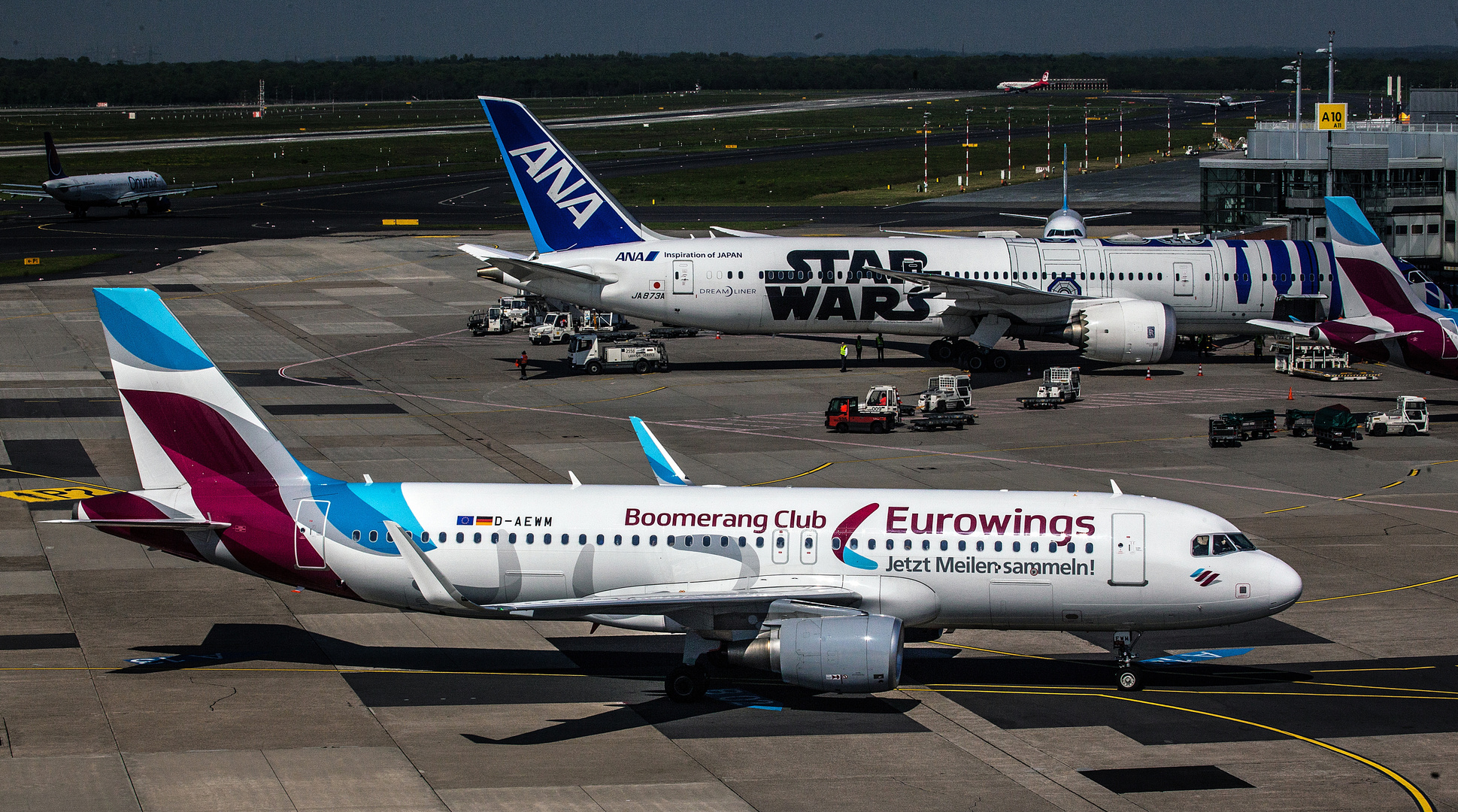 Eurowings Boomerang Club - Kennung D-AEWM