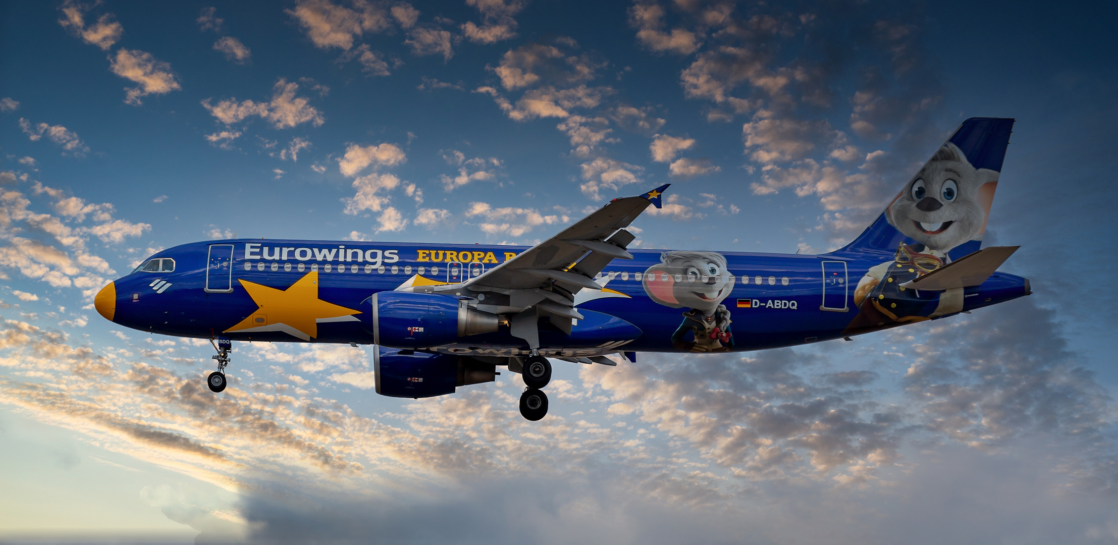 Eurowings (Europa Park Livery), Airbus A320