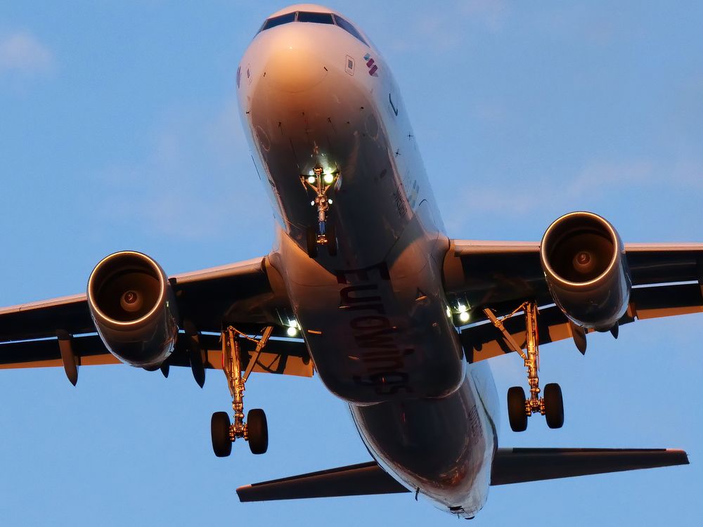 Eurowings im Anflug auf Tegel