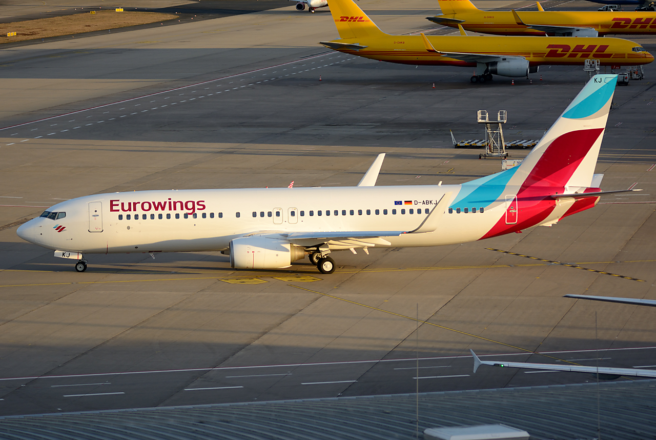 Eurowings´erste Boeing 737-800 im vollen Lack