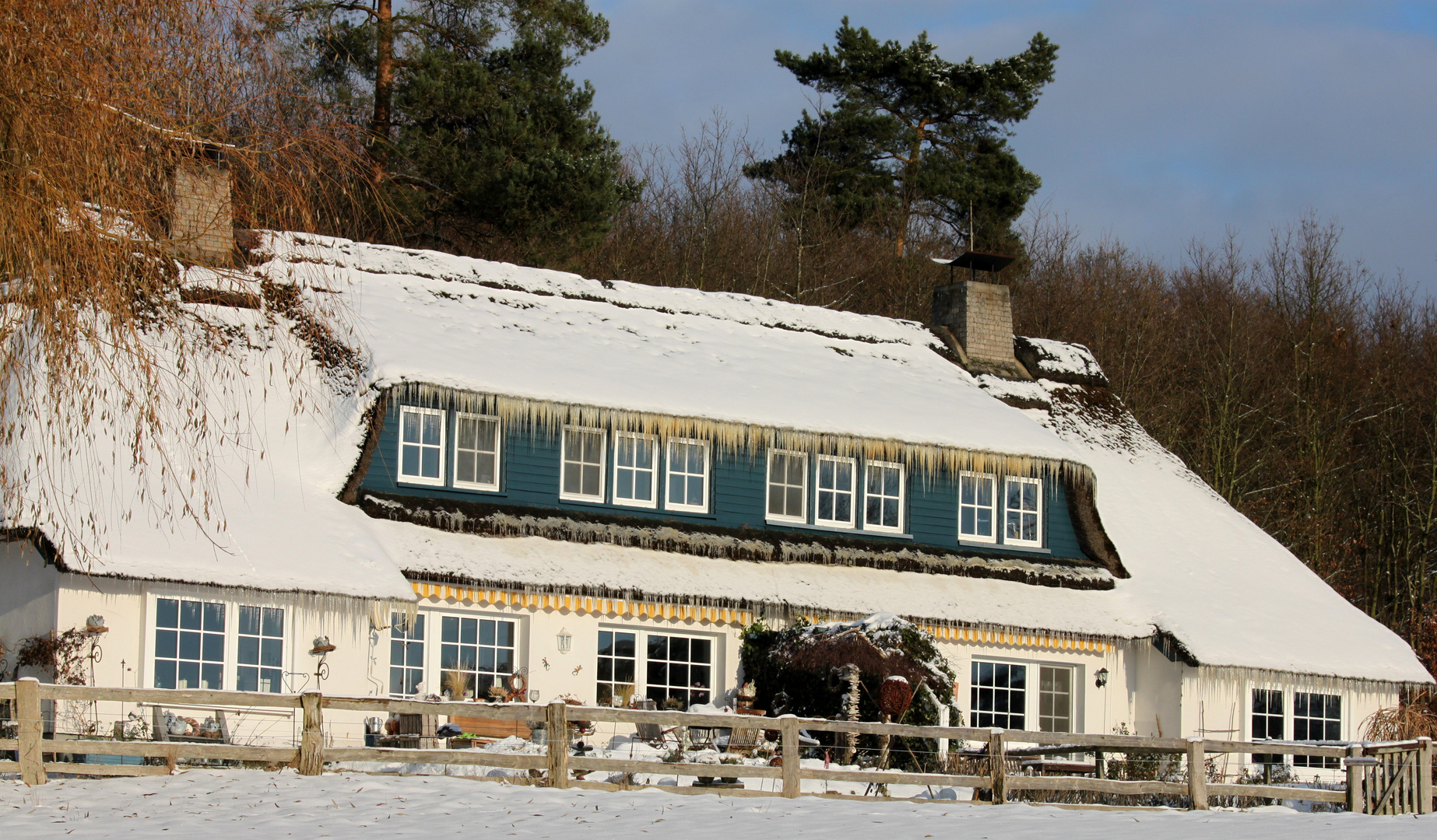 Eutin bei Eis und Schnee