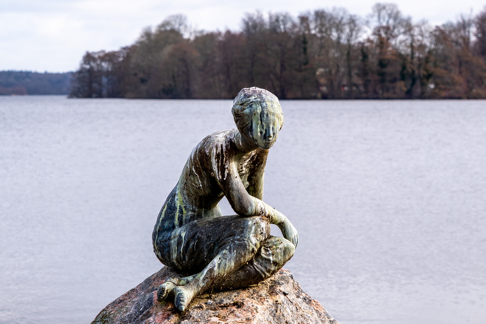 Eutin - Denkmal Die Schauende