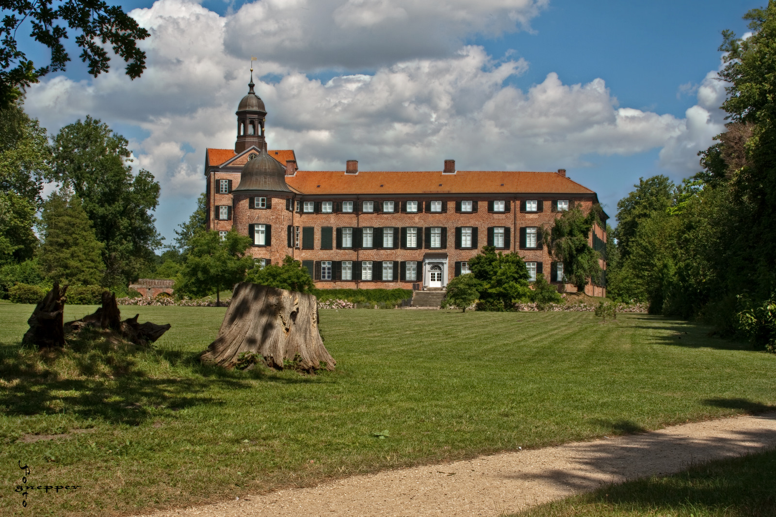 Eutiner Schloss im Sommer