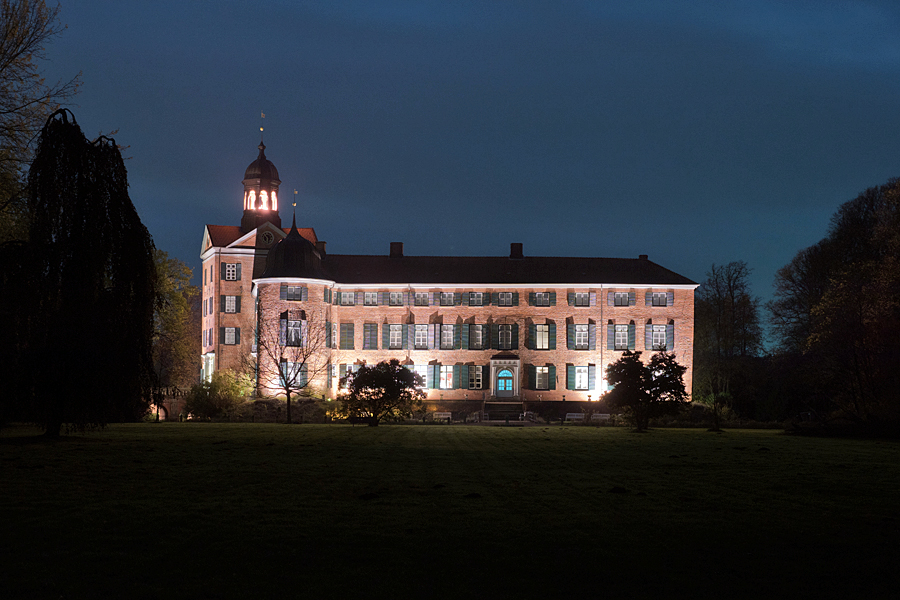 Eutiner Schloss in der Nacht