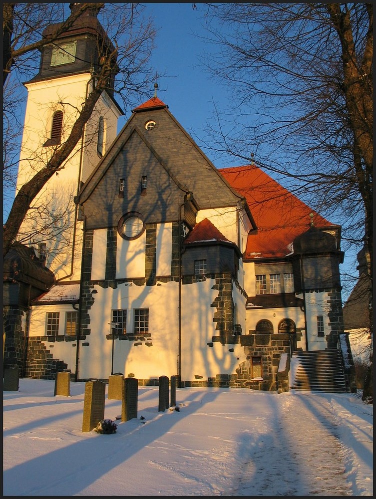 Ev. Kirche in Bad Steben Oberfranken