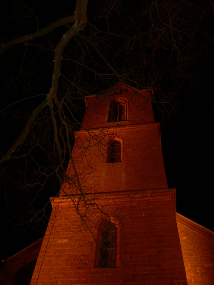 Ev. Kirchen in Altrich bei Nacht