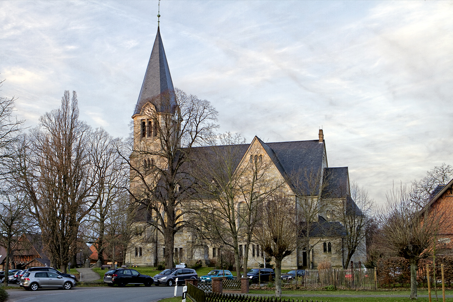 Ev. luth. Kirche Frille DRI-HDR