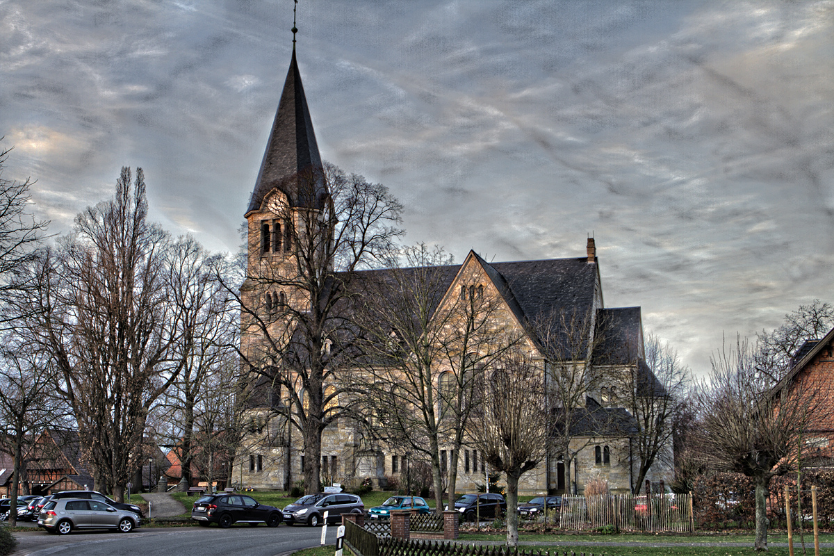 Ev. luth. Kirche in Frille - HDR+TM