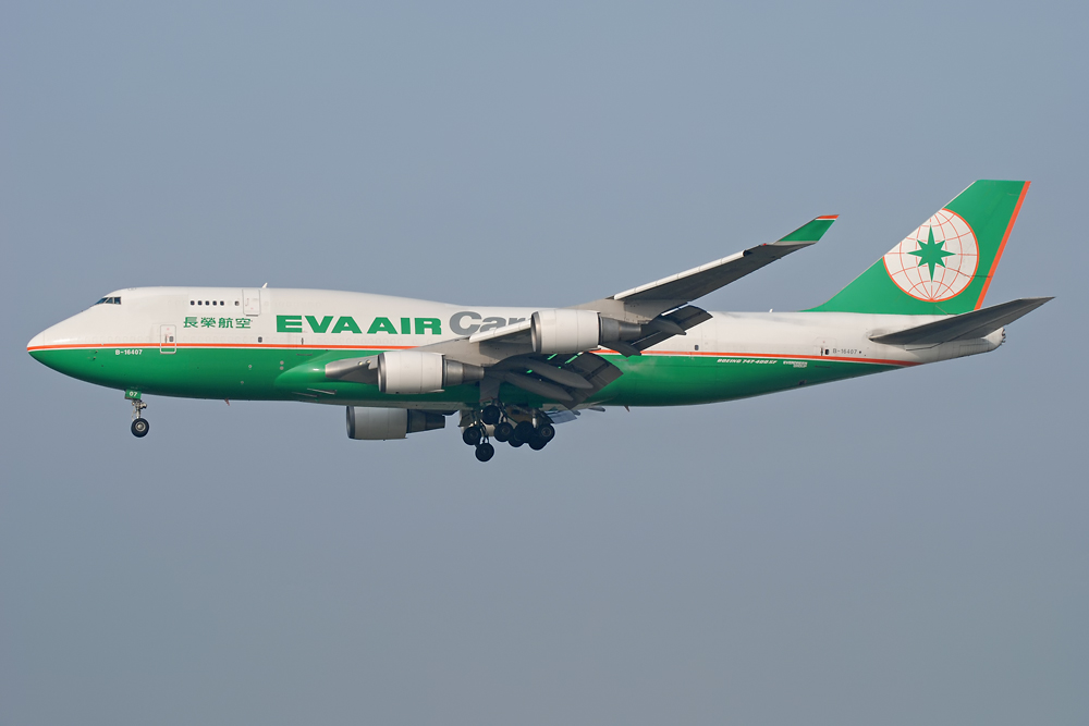 Eva Air Cargo 747 in Frankfurt