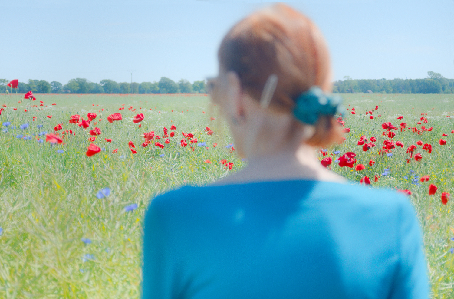 Eva mit Mohn