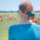 Eva mit Mohn