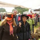 Eva und Heike bei den Hutmachern