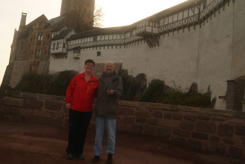 Eva vor  und auf der Wartburg 