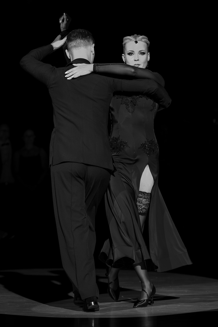 Evadas Sodeika & Ieva Zukauskaite beim Tango