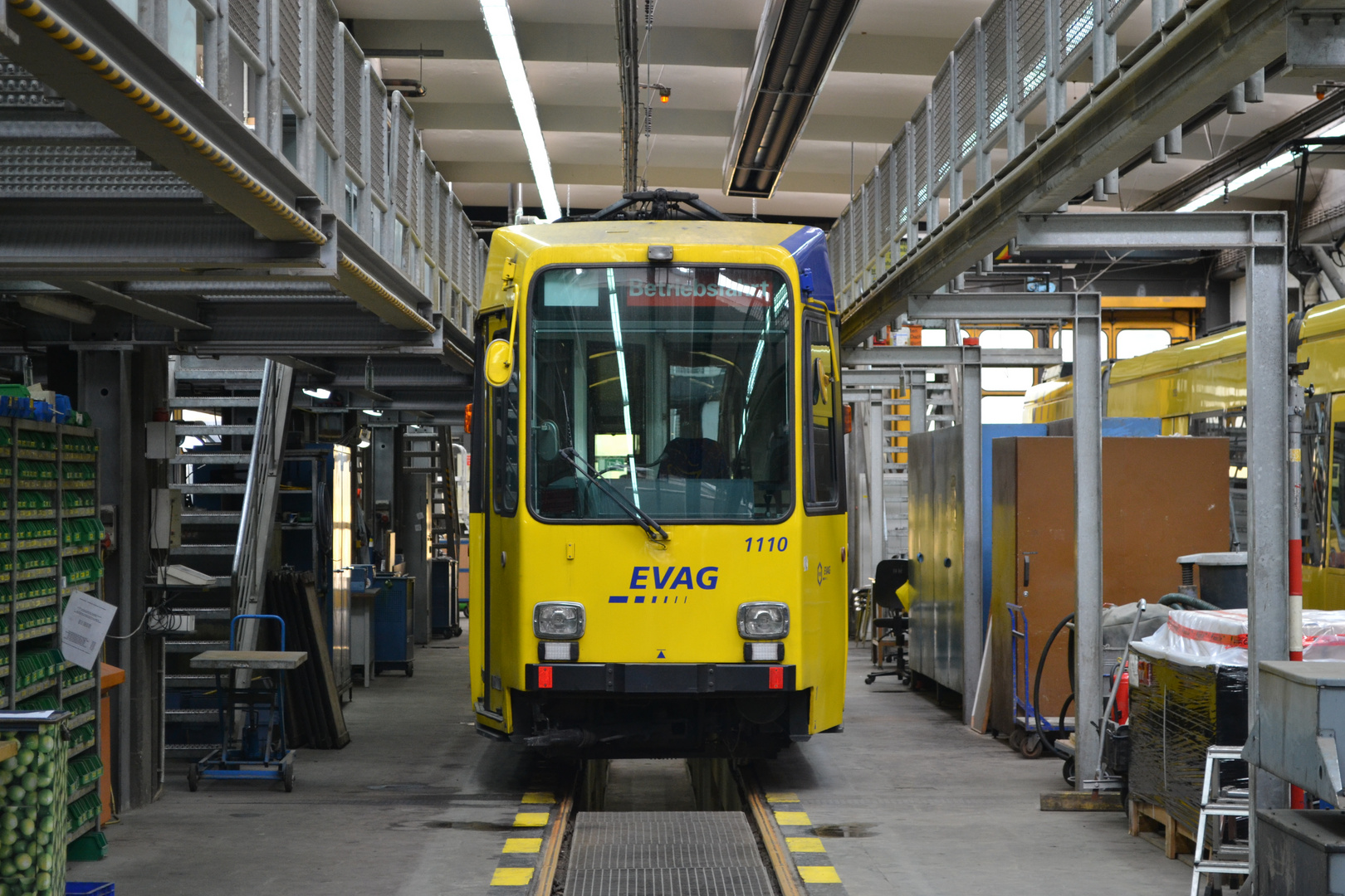 EVAG 1110 im Betriebshof Stadtmitte