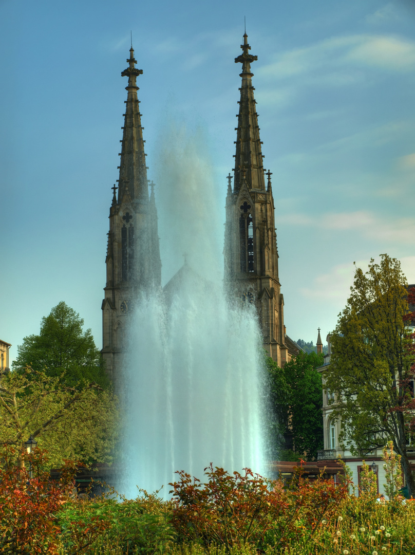 evangel. Kirche am Augustaplatz in Baden-Baden