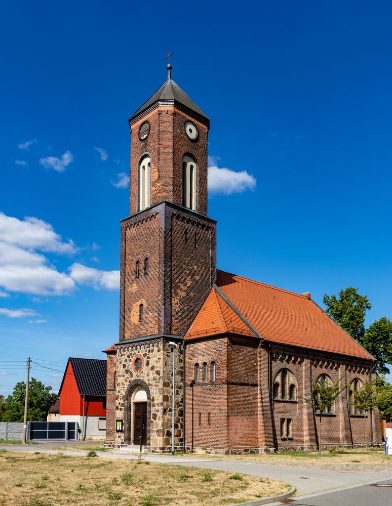 evangelische Dorfkirche Foto & Bild architektur, sakralbauten