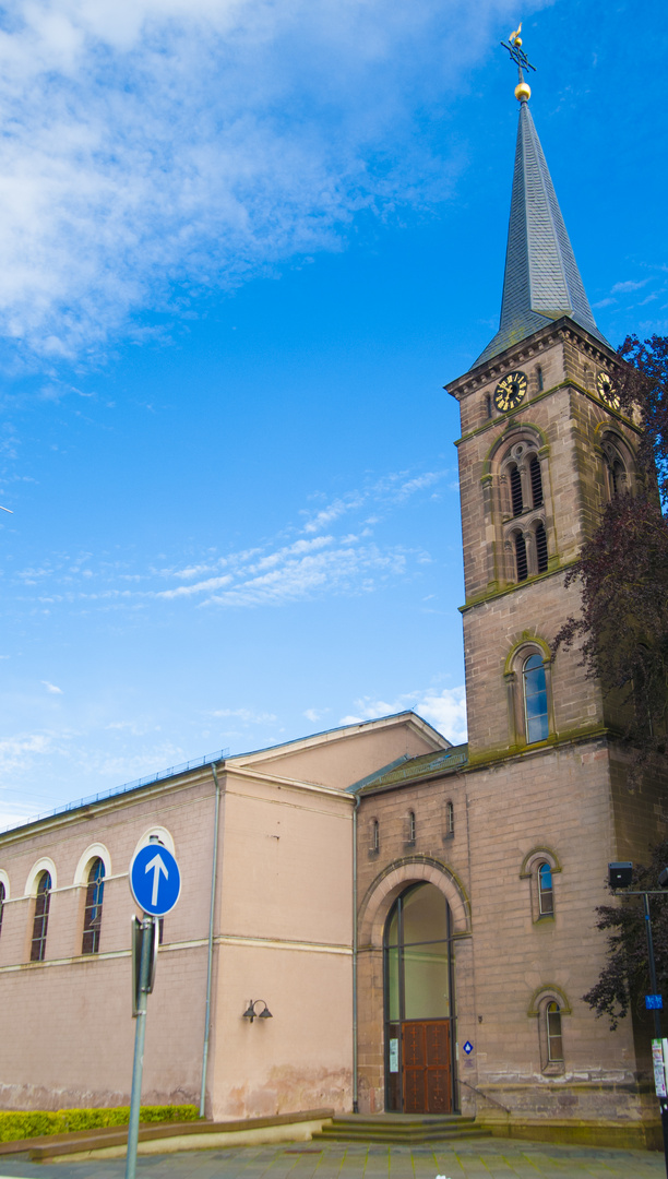 Evangelische Kirche in St Wendel 2013