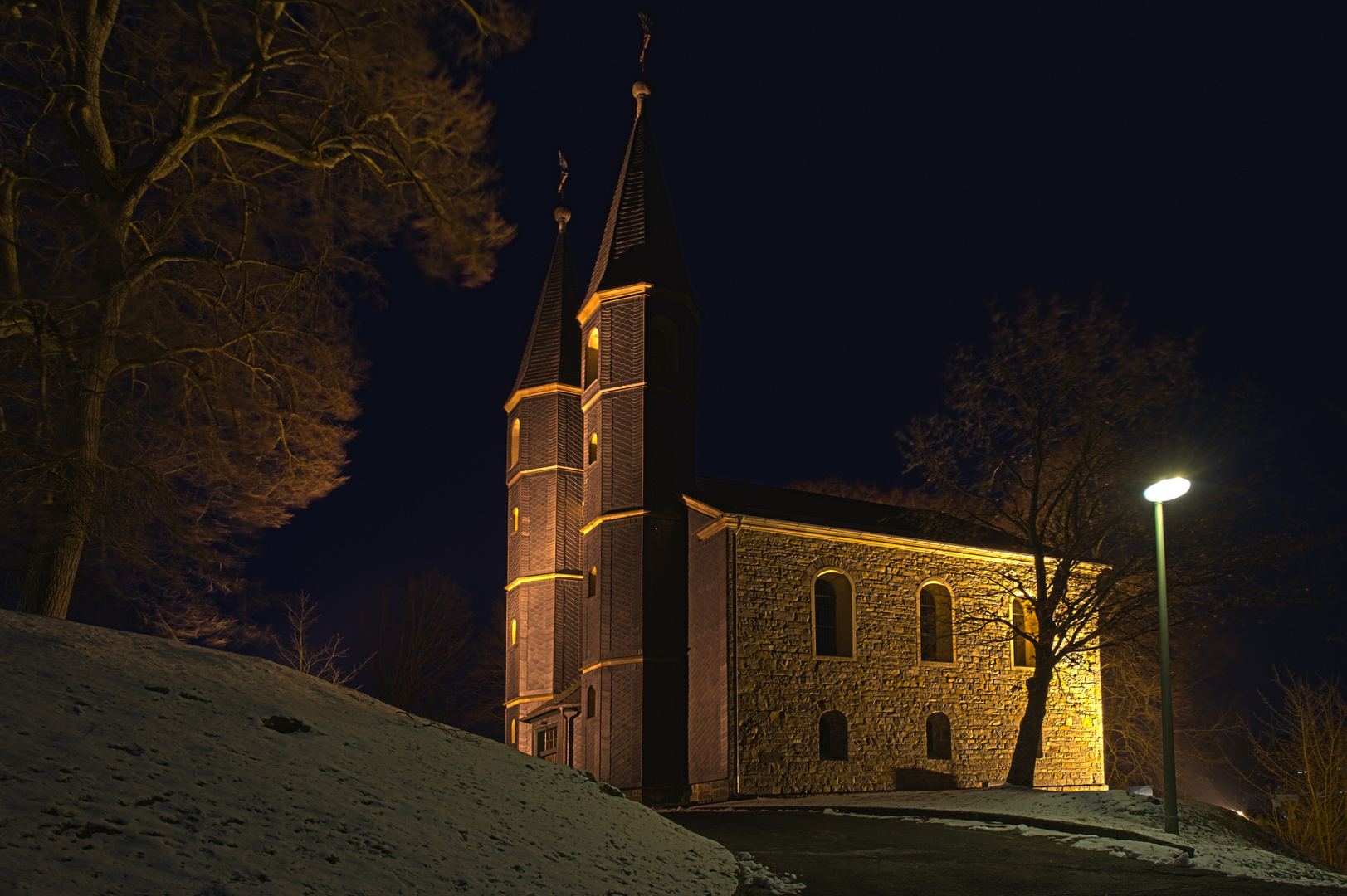 Evangelische Pfarrkirche in Bad Laasphe - Banfe