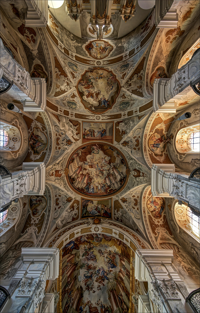 Evangelische Stadtkirche ( Ellwangen ) " Gott zu Gefallen...."