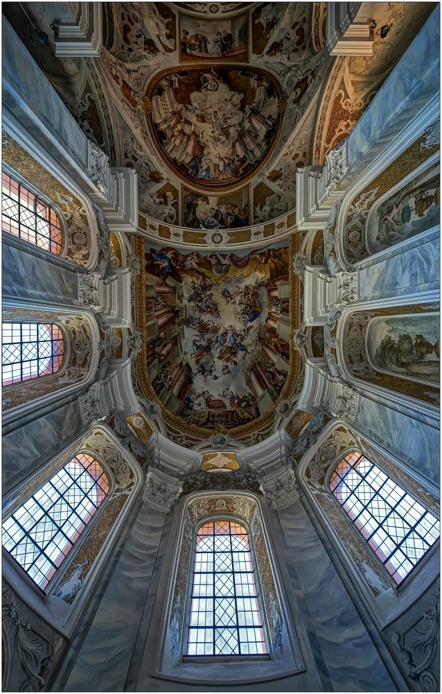 Evangelische Stadtkirche ( Ellwangen ) " Gott zu Gefallen..."