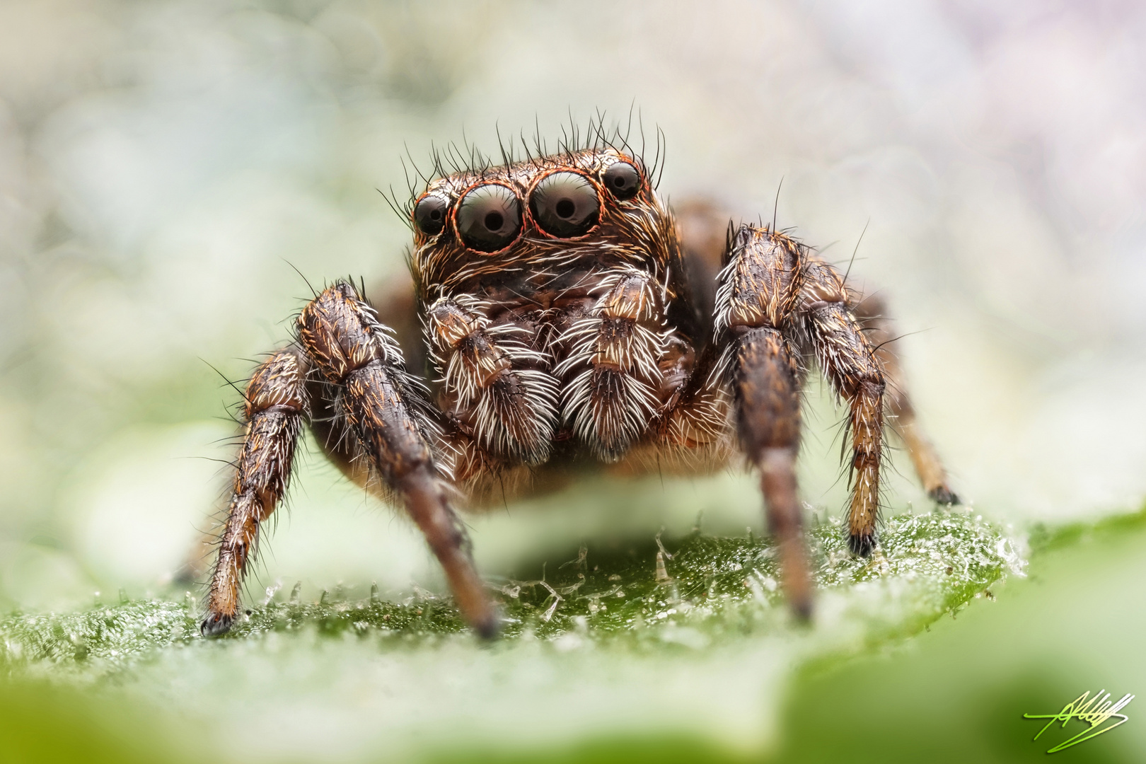 Evarcha falcata Weibchen