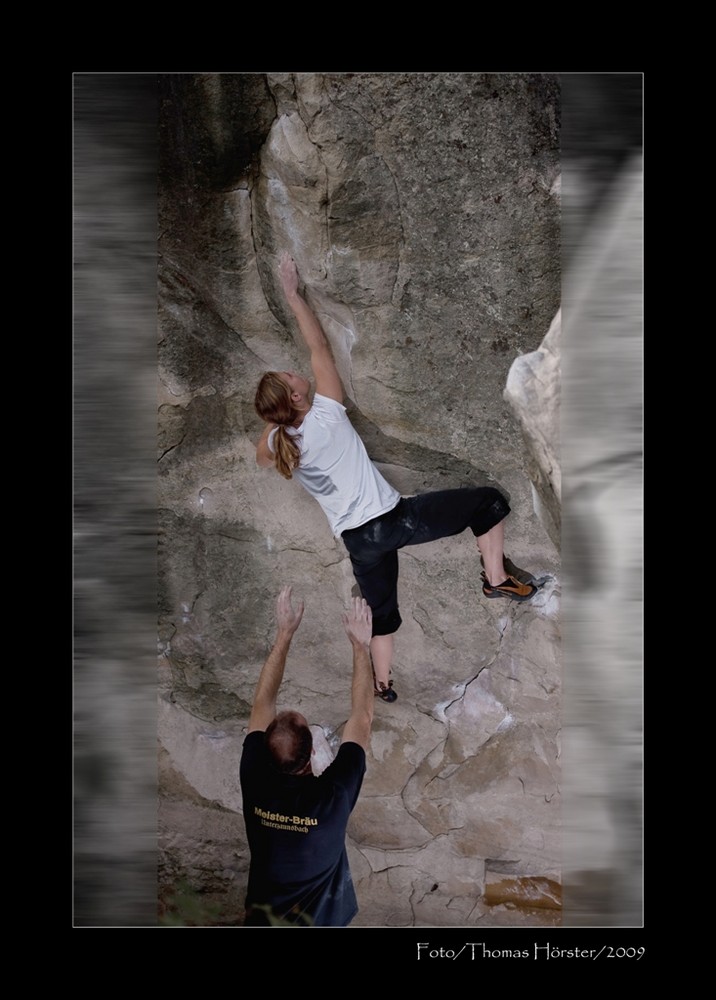 Eve in Rubis sur l'Ongle 7b+