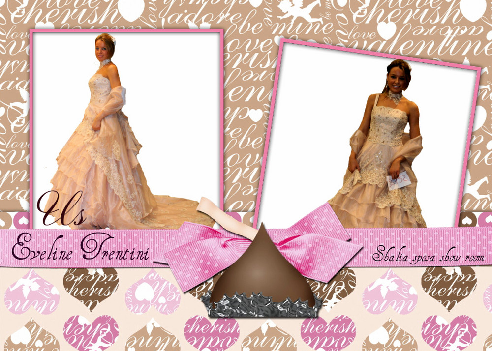 Eveline sposa sfilata collage