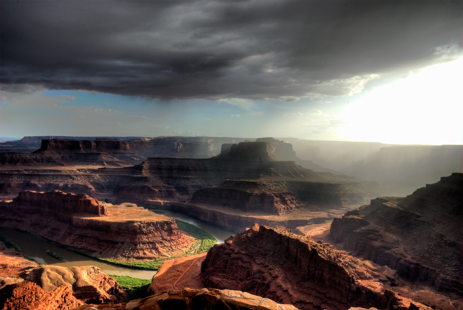 evening at dead horse point