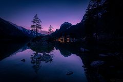 Evening at Hintersee