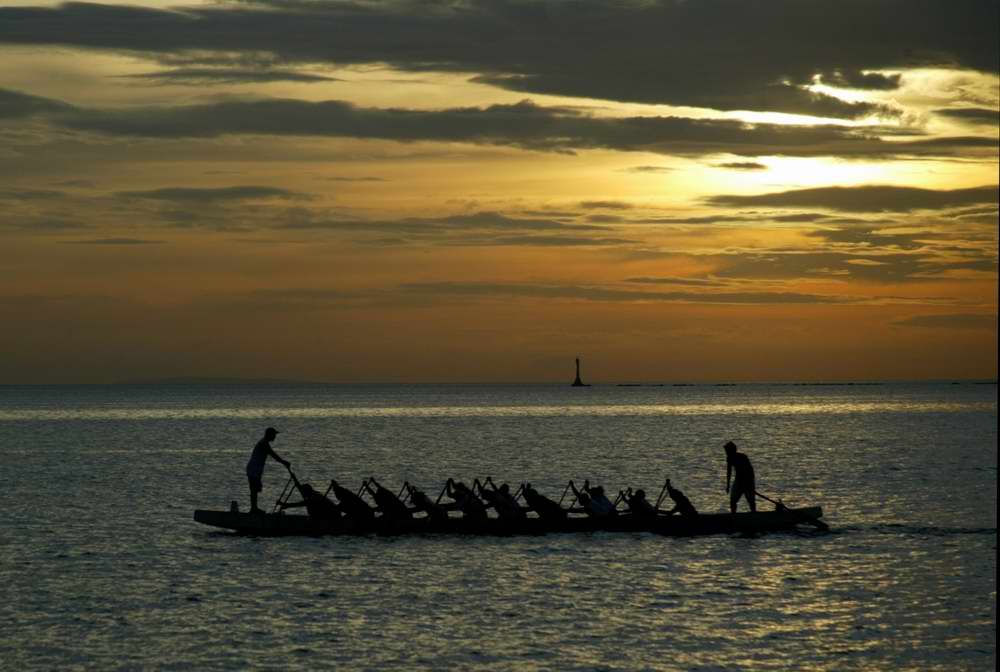 Evening at Manila Bay