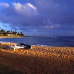 Evening at Poipu Beach, Kauai