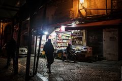 Evening at the ancient market #III