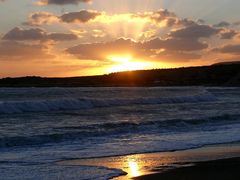 Evening at the beach