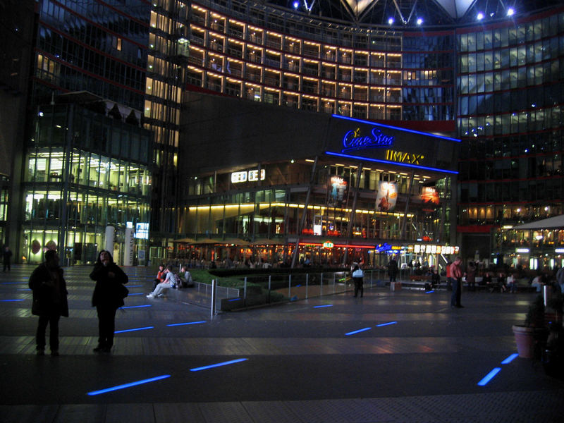 Evening at the Sony Center