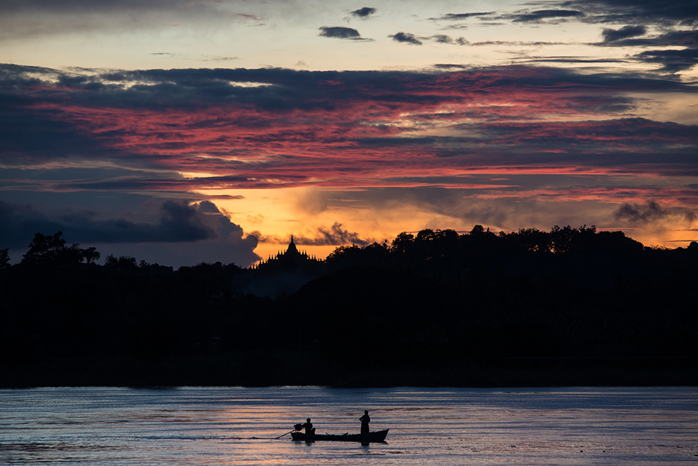 Evening at the Tanlewin River