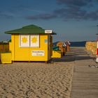 Evening atmosphere at the Baltic sea