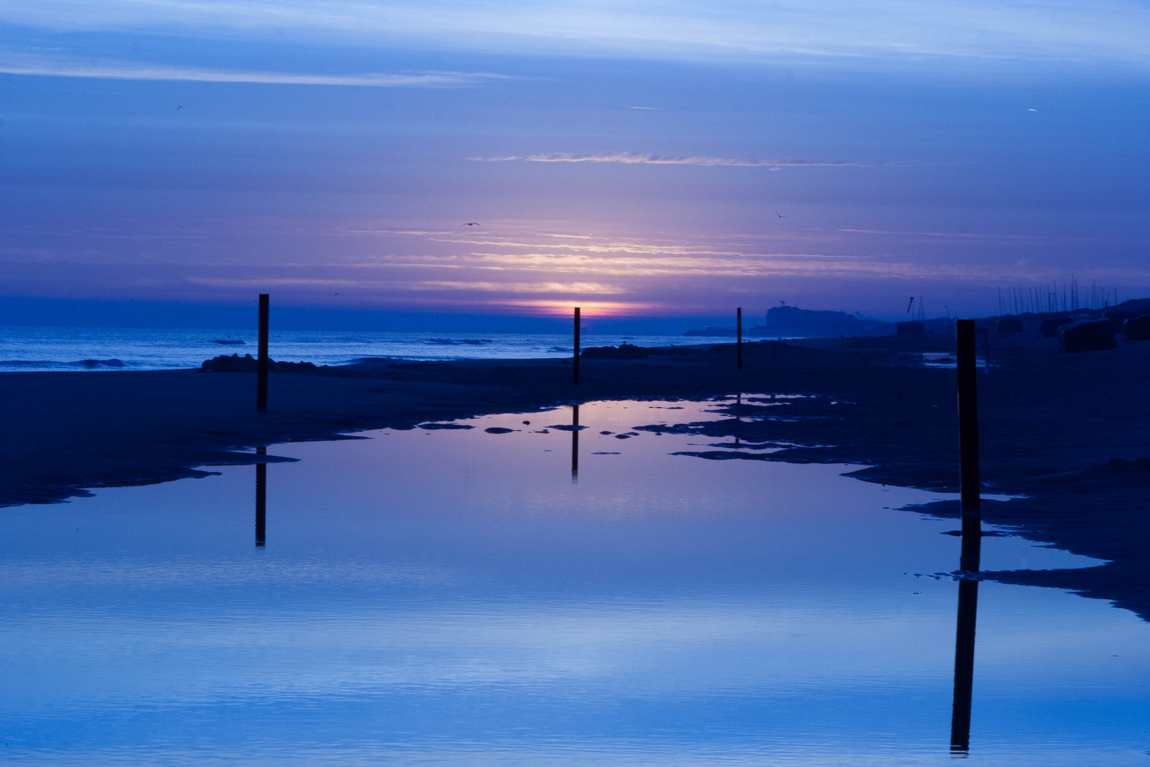 Evening Beach De Haan