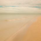 evening beach walk