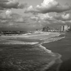 Evening clouds over Tel Aviv