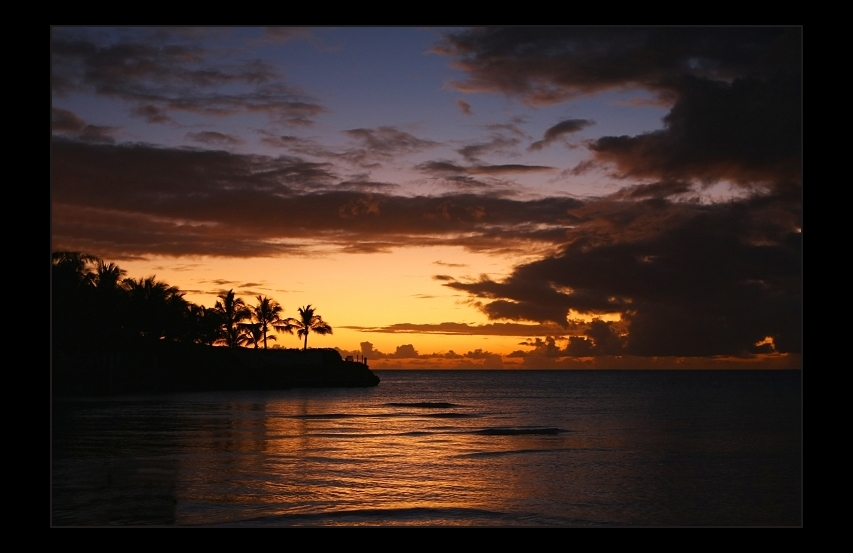 evening colors