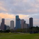 Evening Falls over Houston