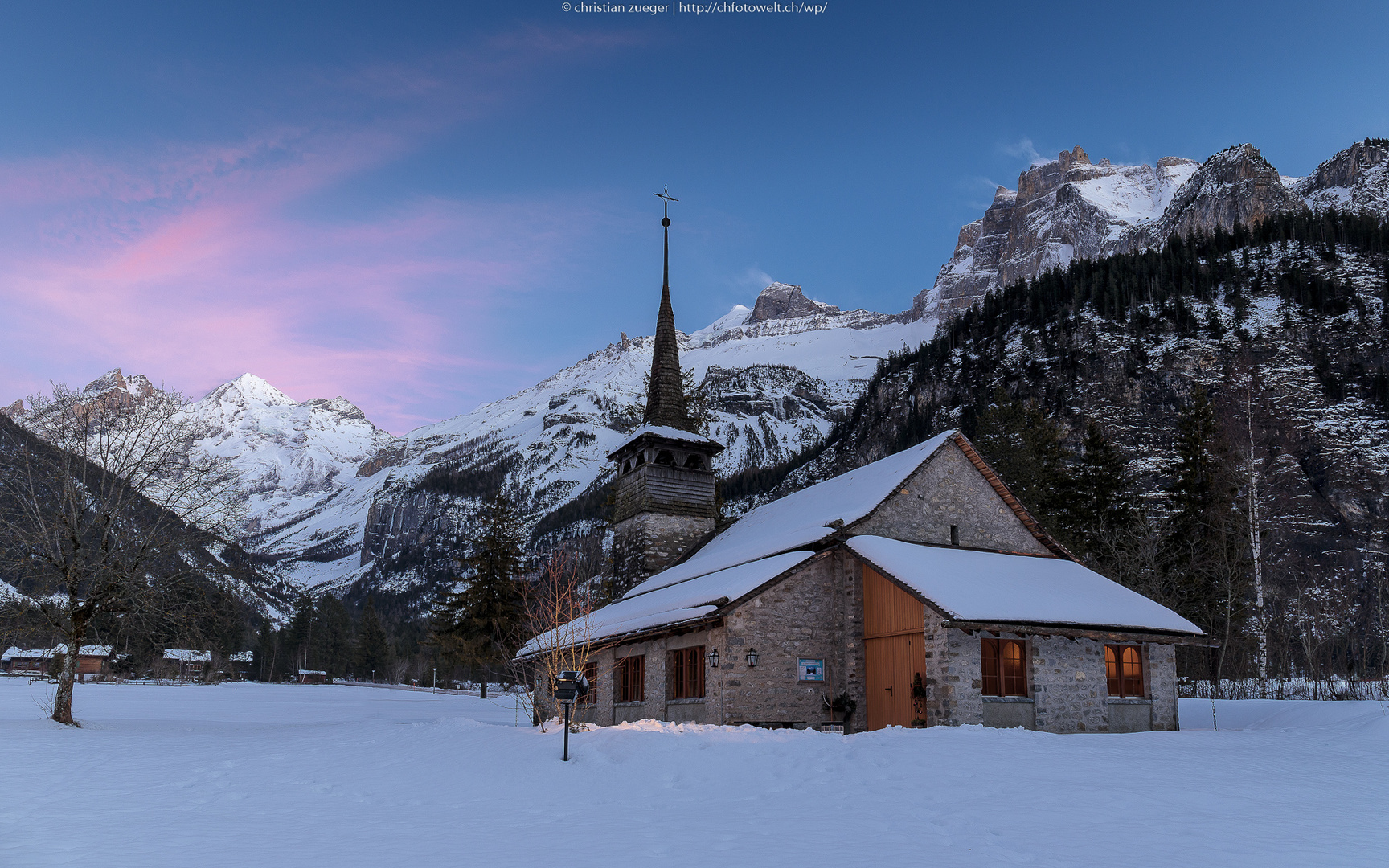 Evening in Kandersteg