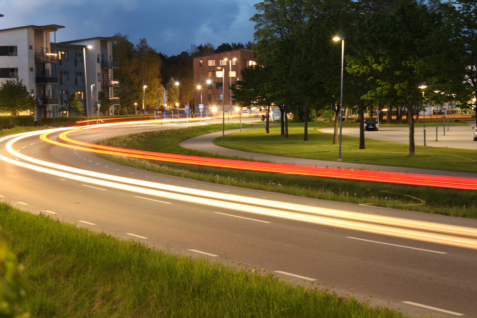 Evening in Örebro