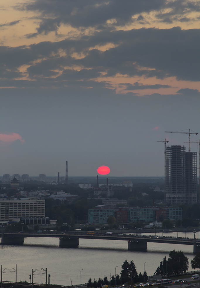 Evening in Riga