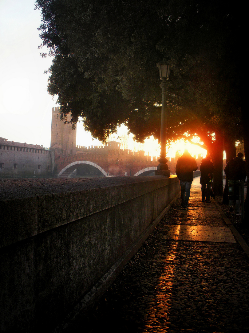 Evening in Verona