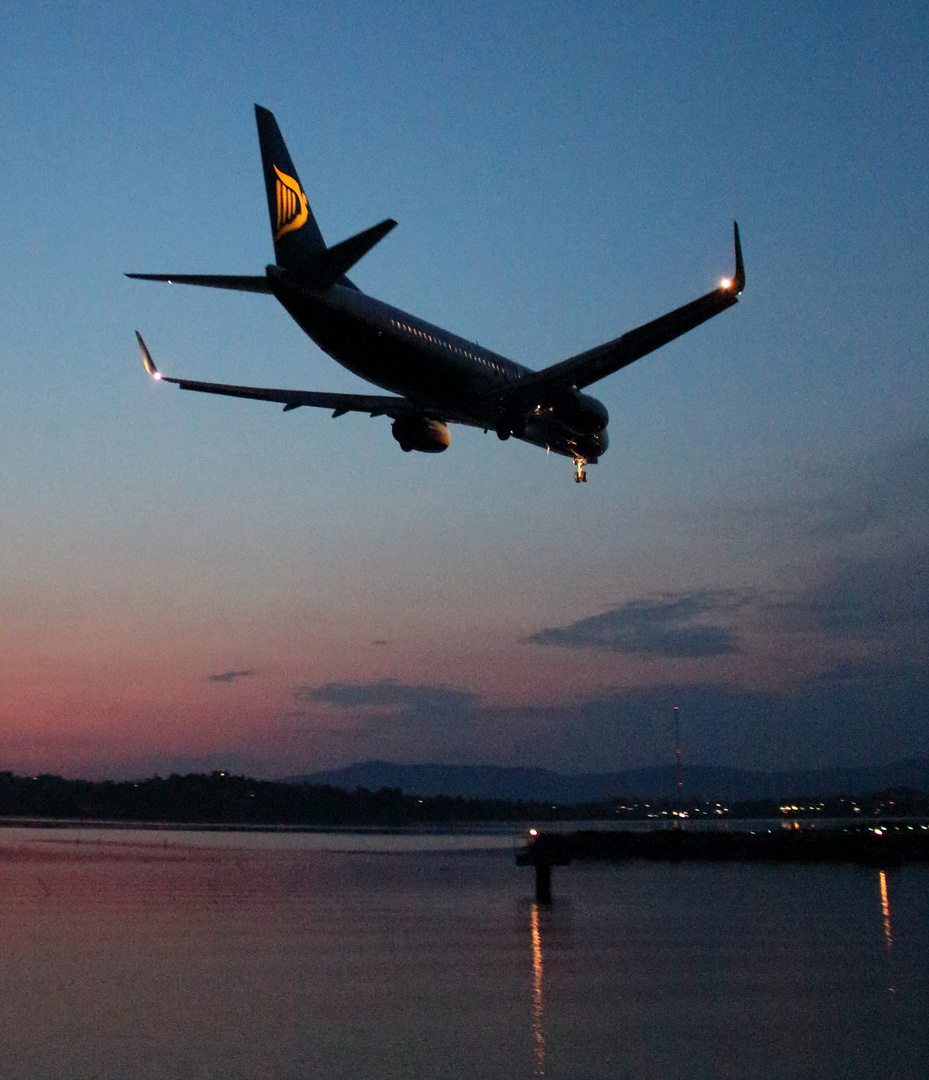 Evening Landing