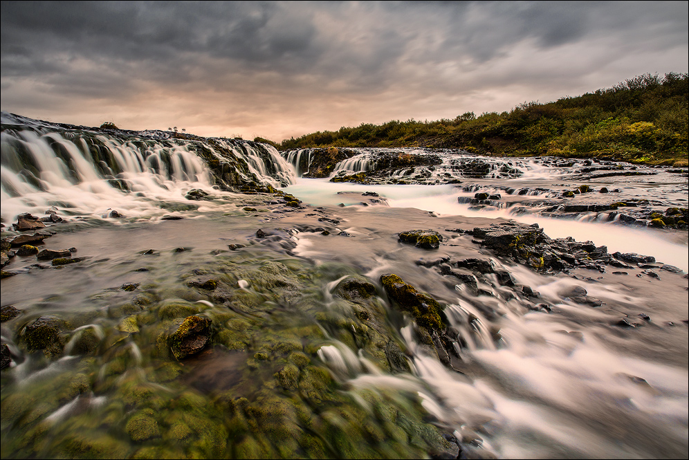 [ _ evening light // Bruarfoss ]